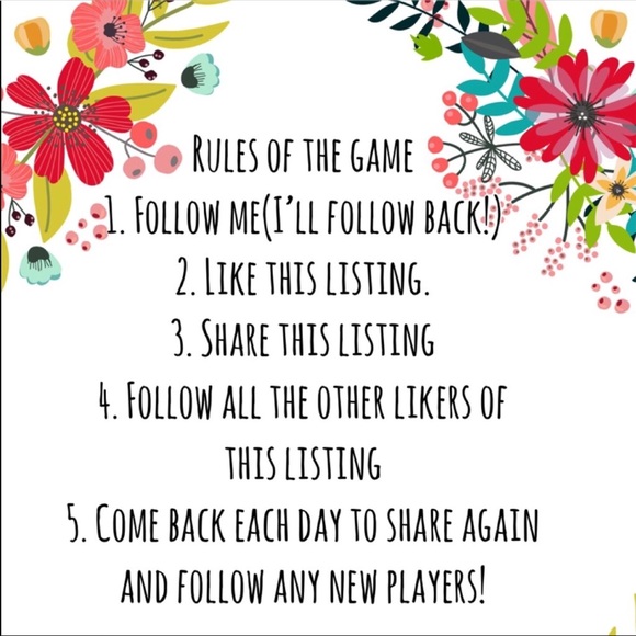 🎉🎉LIKE NEW FOLLOW GAME 🎉🎉 - Picture 3 of 6